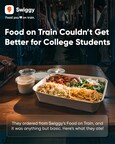 Swiggy Food on Train Emerges as the Go-To Travel Companion for Students This Summer