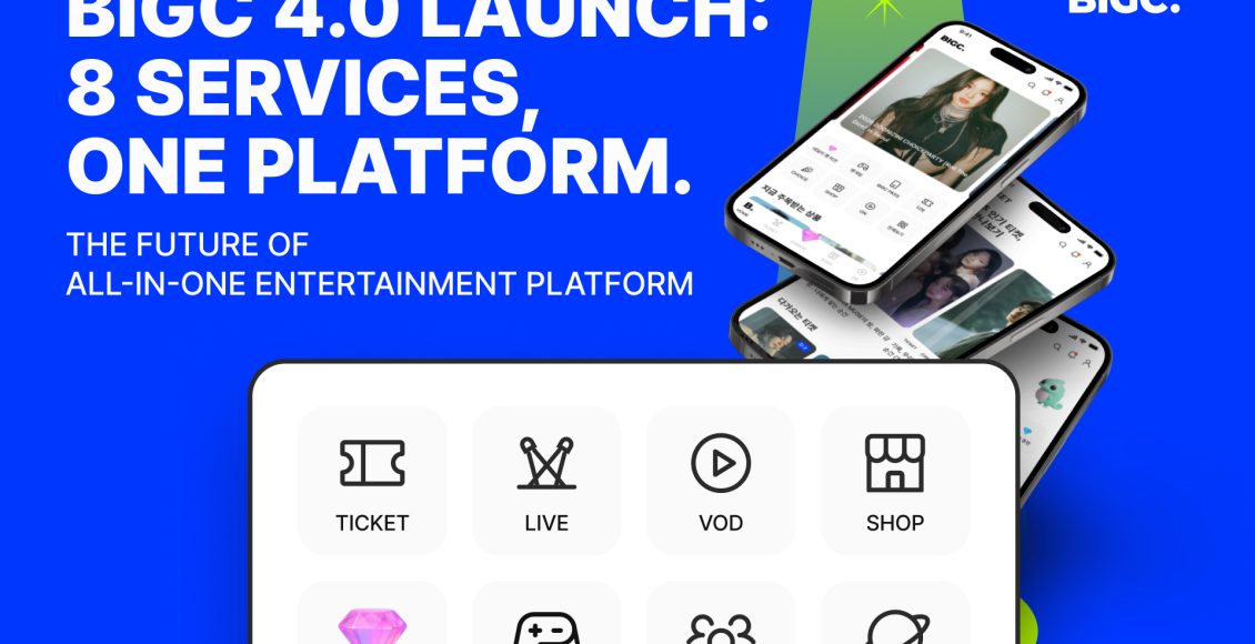 BIGC Unveils BIGC 4.0: The Ultimate All-in-One Enter-Tech Platform for Global K-Pop and K-Culture Fans
