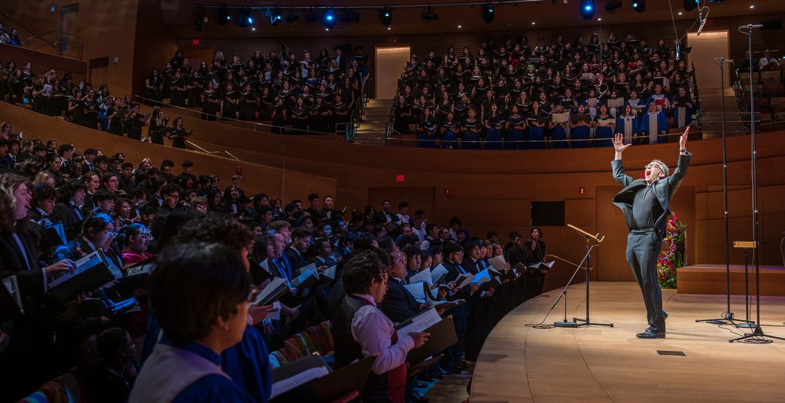 Record Number of Student Voices to Fill Walt Disney Concert Hall