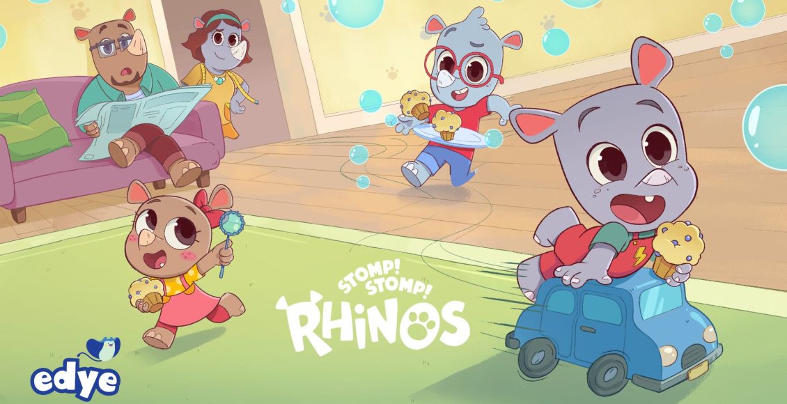 Edye Welcomes Stomp! Stomp! Rhinos! to Its Growing Preschool Lineup